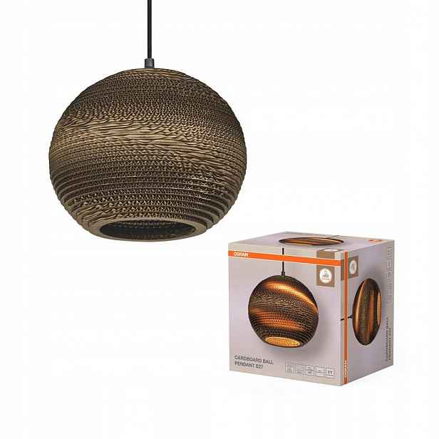 Závěsná stropní lampa E27 Dekorativní hnědá Decor Osram