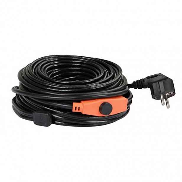 Agrofortel Topný kabel s termostatem 3-13 °C 230 V PG 24, 24 metrů, 384W