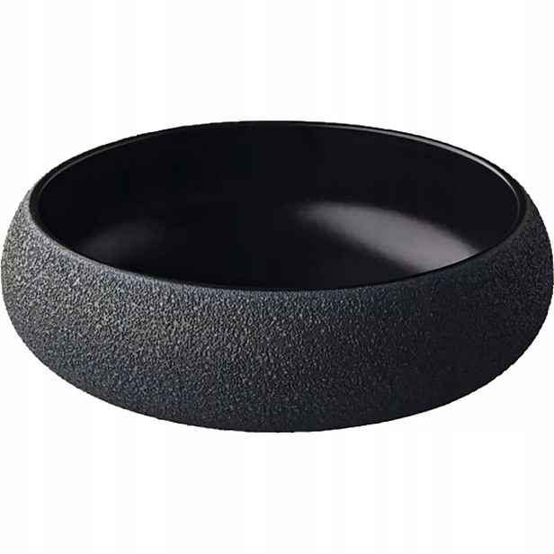 Miska Style Point Vulcanic 19,5 cm, černá