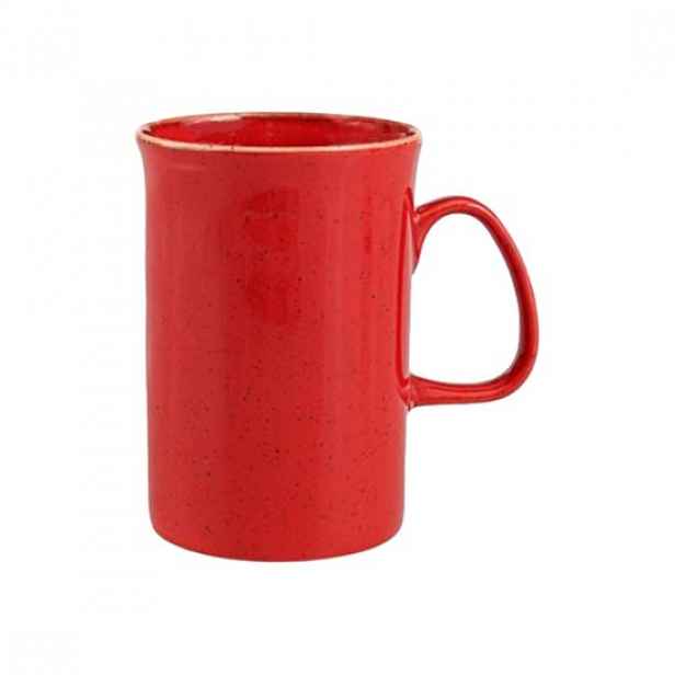 Porcelánový hrnek, 325ml, "Seasons", Red - Porland
