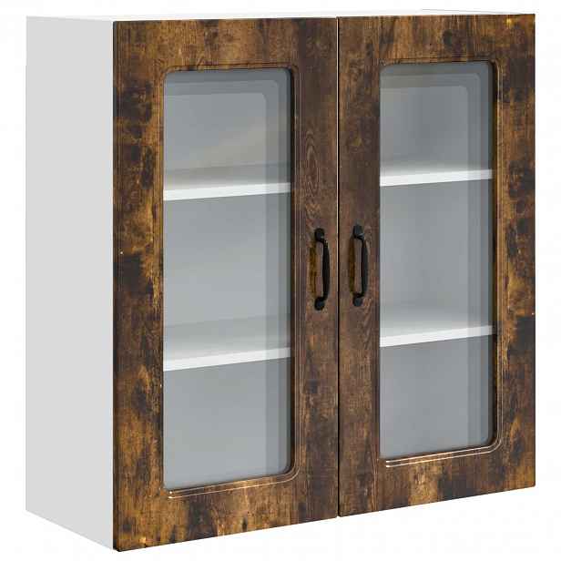 vidaXL Krycí deska myčky na nádobí Kalmar Kouřový dub 80 x 31 x 80 cm