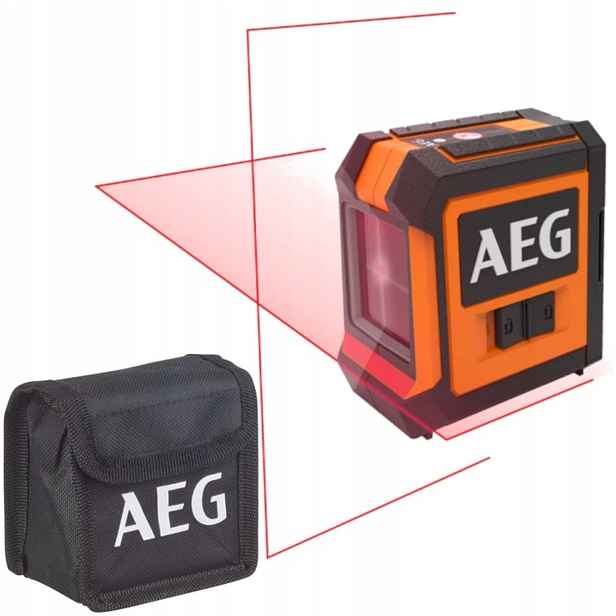 Aeg Červený křížový laser 15 m CLR215-B