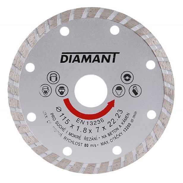 FESTA Kotouč diamantový DIAMANT 115x1.8x22.2mm TURBO