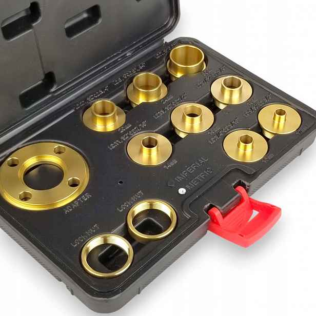 Kopírovací pouzdra pro frézování 8ks adaptér 67,4mm kovový set