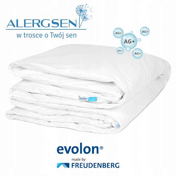Protiroztočový obal na přikrývku Evolon 180x200 s ionty stříbra Ag+ Derma