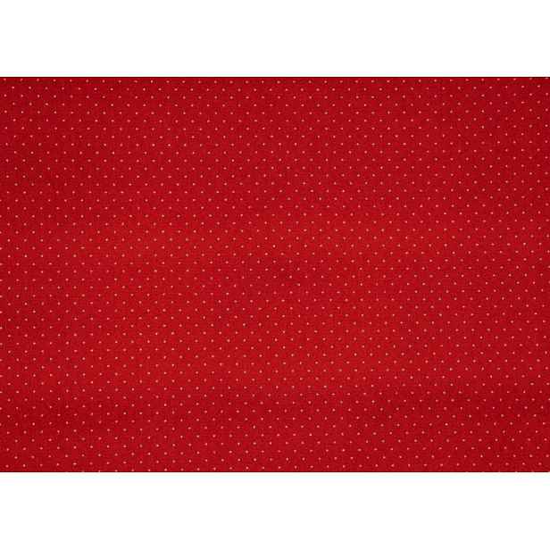 AKCE: 100x500 cm Metrážový koberec Akzento 10, zátěžový, šíře, červená, ab (mřížka), chodba / předsíň