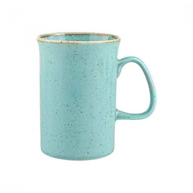 Porcelánový hrnek, 325ml, "Seasons", Tyrkys - Porland