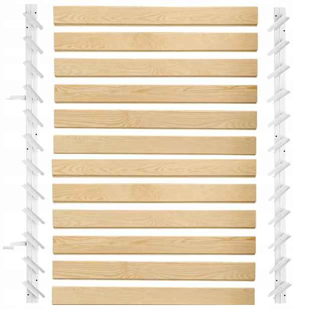 Terasové Žaluzie 12X Pohyblivé Borovicové Prkénko 120 CM Shutters Bílé 109 CM