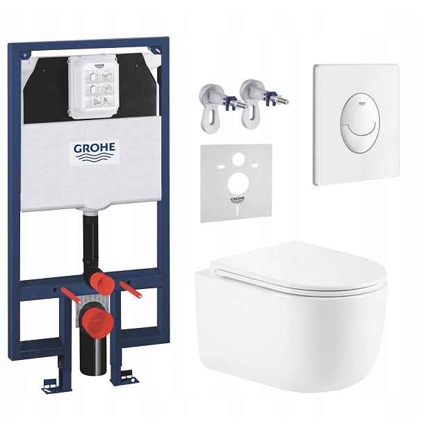 7v1 Wc Set, Stelaz Grohe Slim Wc Mísa Tornado Imprese Tlačítko