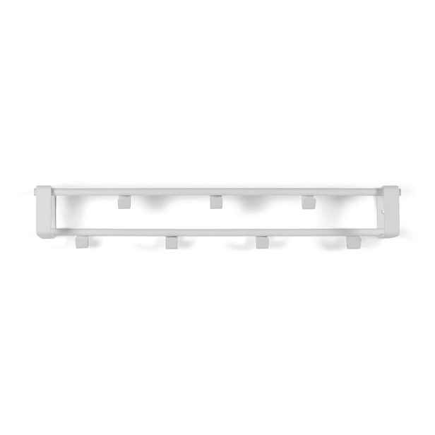 Bílý kovový nástěnný věšák 60 cm Rex – Spinder Design