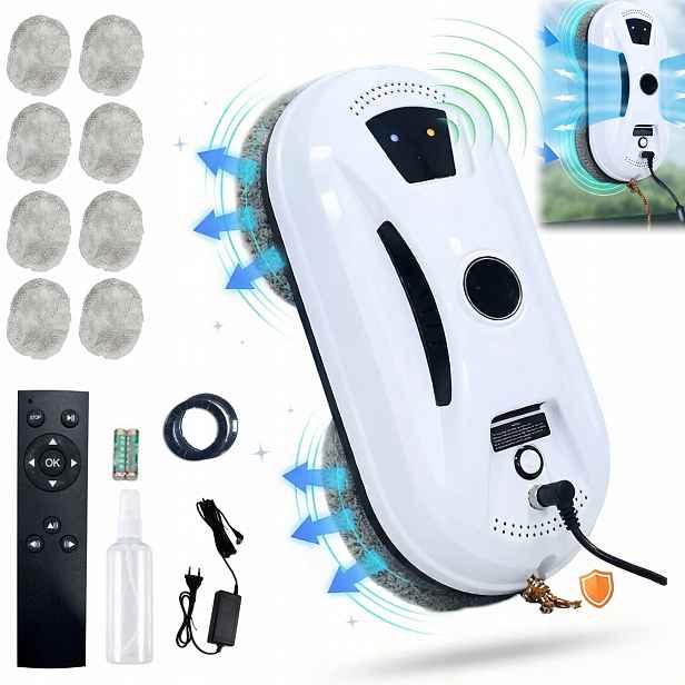 Inteligentní Robot Na Mytí Oken, Zrcadla, Sada Automatických Myček, Nový