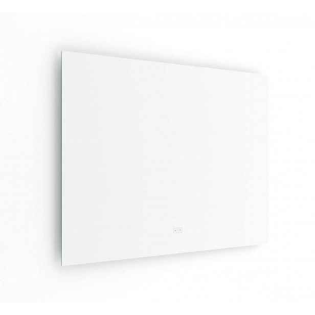 Nimco - Zrcadlo s LED osvětlením, 100x70 cm, dvěma dotykovými senzory, hliník ZP 53004VX