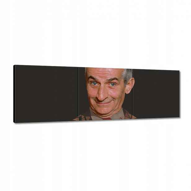 Obrazy 120x40 Louis de Funes Herec