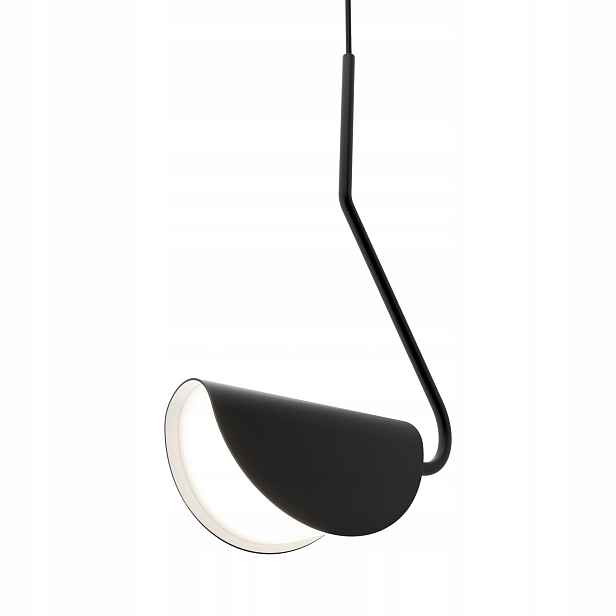 Černá závěsná lampa nad barový stůl, minimalistická, modernistická Maytoni