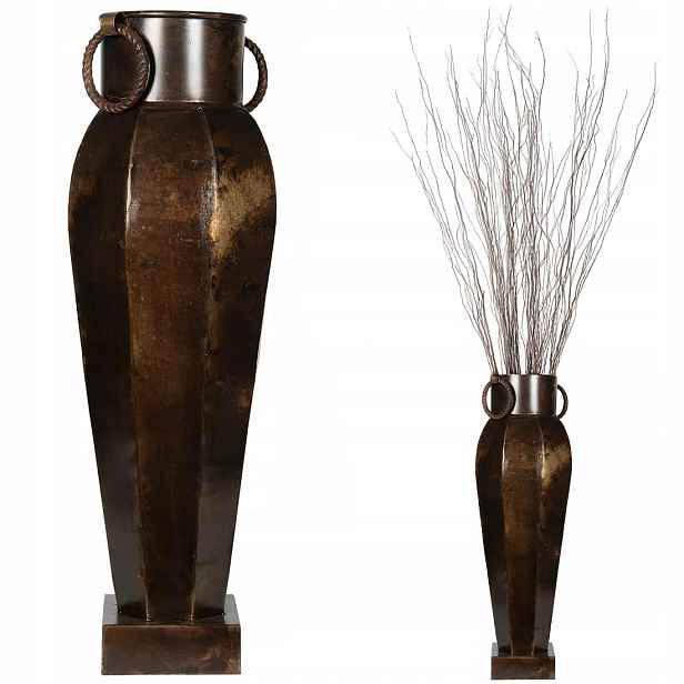 Podlahová Váza Vysoká 64 cm Velká Do Obývacího Pokoje Domu Retro Loft Na Větve
