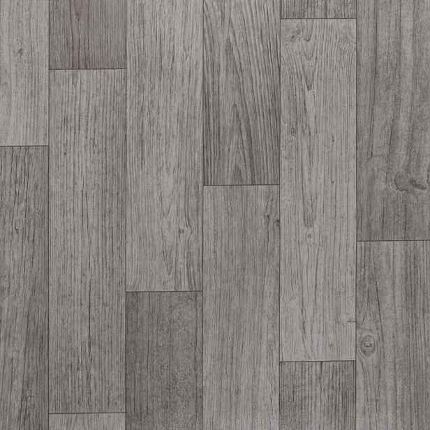 AKCE: 90x520 cm PVC podlaha - lino AladinTex Start 201 dub šedý, šíře, šedá, bez podkladu, chodba / předsíň, Multi-decor