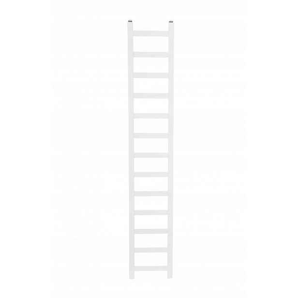 Dekorativní koupelnový radiátor Orchid 143x25 úzký Bílý