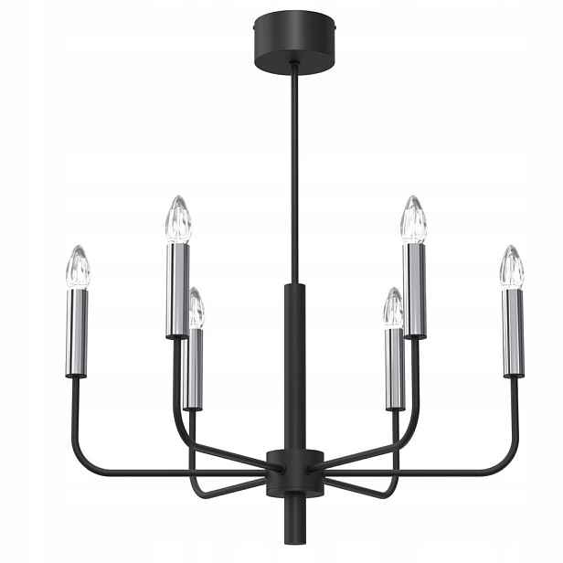 Šestiramenný lustr Akasya 4282 Luminex