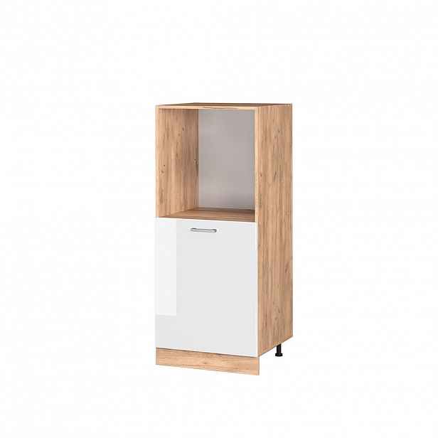 Vicco SKŘÍŇKA NA VESTAVĚNOU TROUBU R-Line Bílá vysoký lesk 60 cm