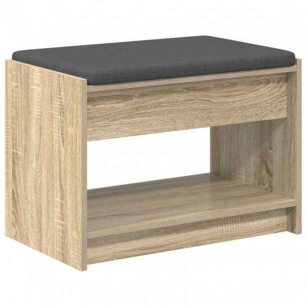 vidaXL Chodbičková lavice Sonoma dub 63 x 38 x 45 cm