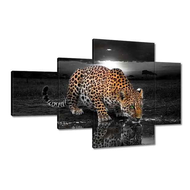 Obrazy 130x80 Na Zeď Gepard Do Ložnice