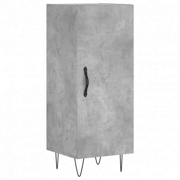 vidaXL Příborník betonově šedý 34,5 x 34 x 90 cm kompozitní dřevo