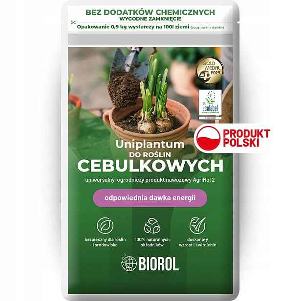 Biorol organický zlepšovač půdy pro cibuloviny 900 g hnojivo 3 kusy