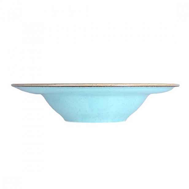 Hluboký talíř, porcelán, 30cm, "Roční období", Tyrkysová - Porland