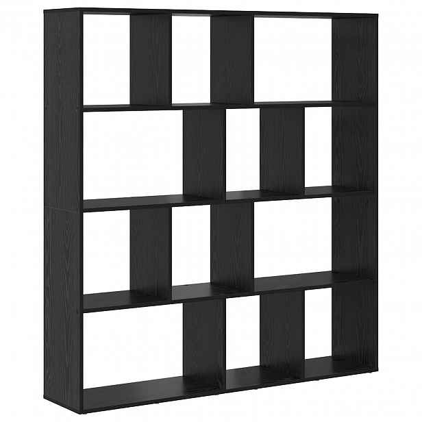 vidaXL Knihovna 12 úrovní 132 x 29 x 141,5 cm Kompozitní dřevo