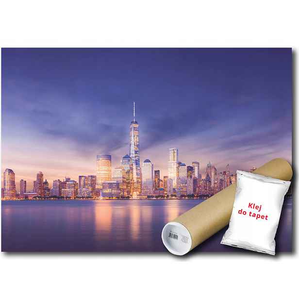 Vinylová Fototapeta Město Panorama New York City Pohled 152x104