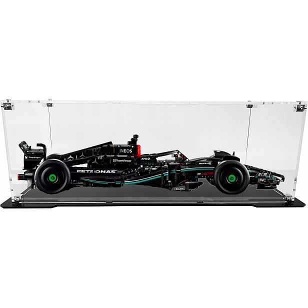Vitrína s černým podstavcem pro stavebnici Lego Technic 42171 Mercedes-AMG