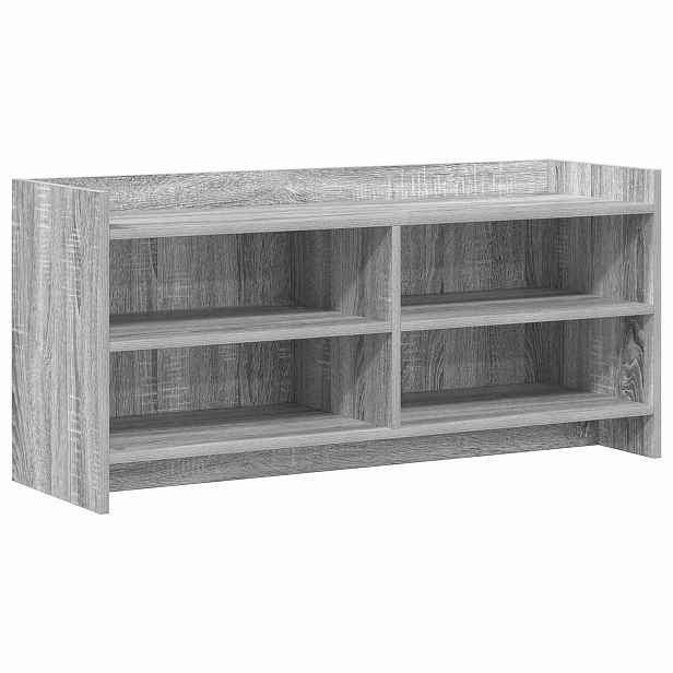 vidaXL Televizní skříň 100 x 33 x 47 cm Šedý Sonoma Kompozitní dřevo