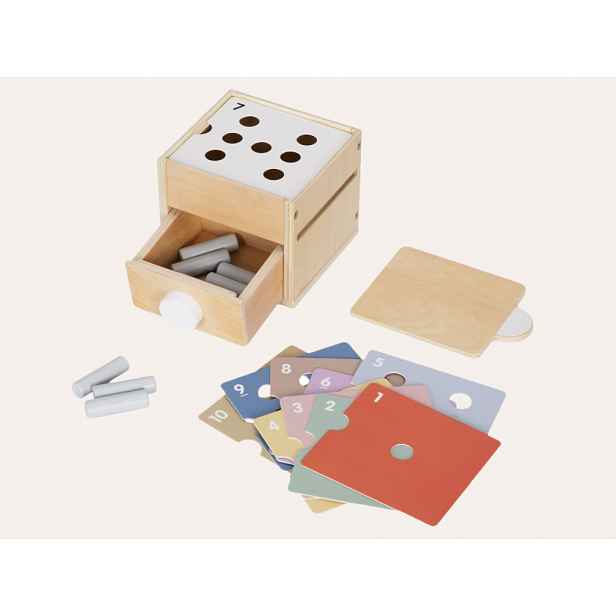 eliNeli Montessori matematický box - vkládačka