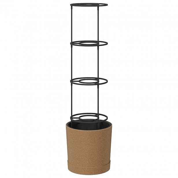 vidaXL Pěstitel rajčat Naturo ECO Ø 29 x 106 cm WPC