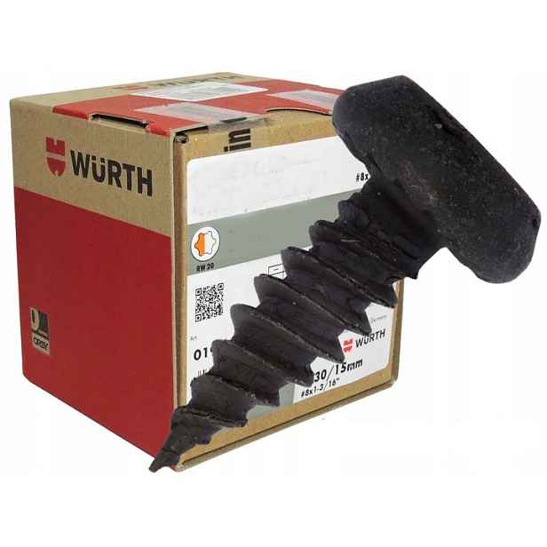Wurth šrouby blechy ostré GK-H2 3,9x13,5 2000 kusů