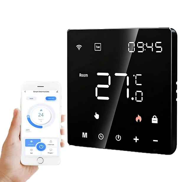 Pokojový Termostat Wifi Digitální Led Regulátor 16A