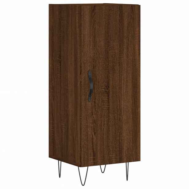 vidaXL Příborník Hnědý dub 34,5 x 34 x 90 cm kompozitní dřevo