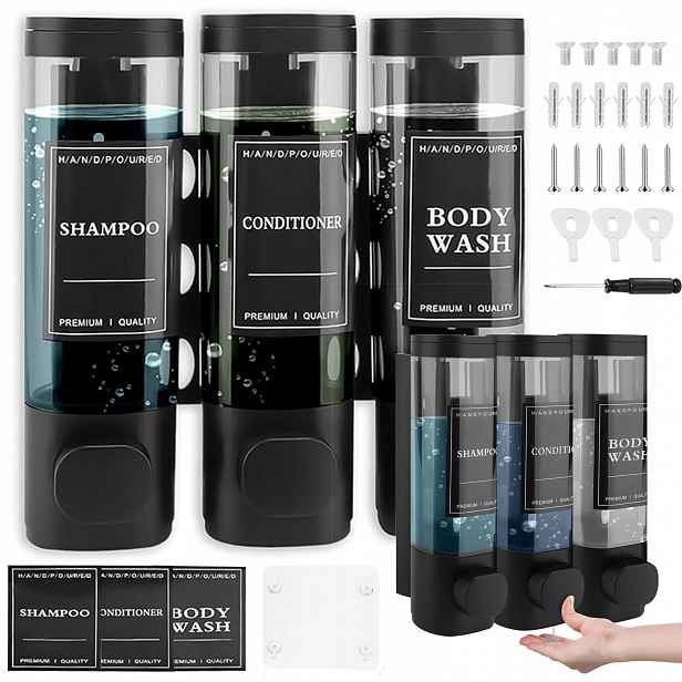 Dávkovač Na Gelový Šampon Pro Zavěšení Do Sprchového Koutu 300 ml