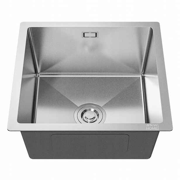 Dřez 47X45 CM Inox Jednokomorový Nano
