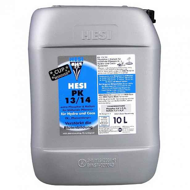 Hesi Pk 13/14 10 l – hnojivo pro zlepšení kvetení zvyšující produkci květin