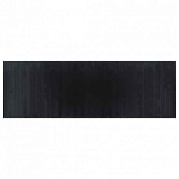 vidaXL Koberec obdélníkový černý 100 x 300 cm bambus