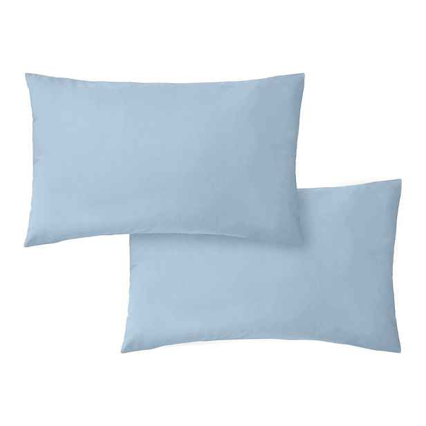Povlaky na polštáře v sadě 2 ks z bavlněného perkálu 50x75 cm Cotton Percale – Bianca