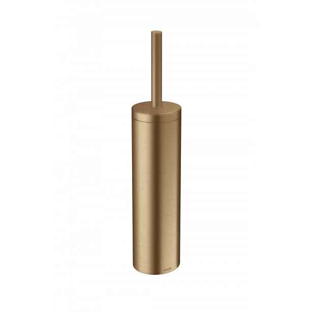 Axor Universal Circular - WC štětka nástěnná s držákem, kartáčovaný bronz 42855140