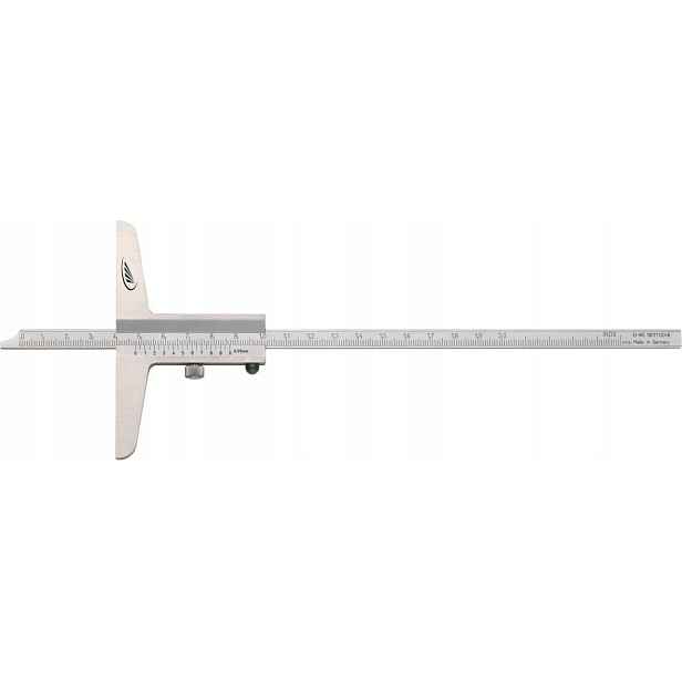 Jednoduchý hloubkoměr z nerezové oceli 150 mm Hp