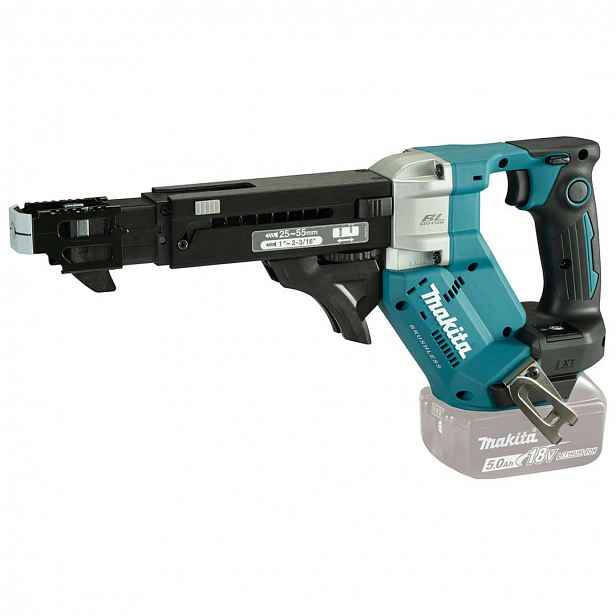 Makita - 18V AKU sádrokartonářský šroubovák se zásobníkem, bez baterie a nabíječky DFR551Z