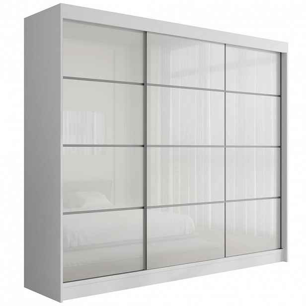 ALTDECOR ŠATNÍ SKŘÍŇ PEKA III – 250 cm – bílá