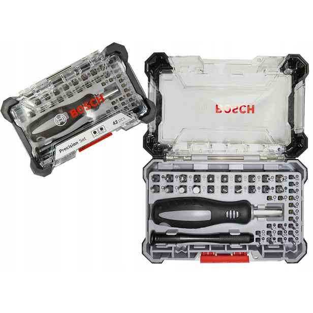 Bosch 2607002836 sada šroubováků s přesnými bity 5/32 a 1/4 42ks