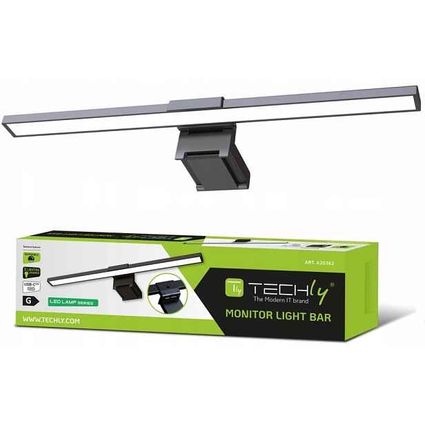 Dotyková nastavitelná stmívatelná Led lampa 5W pro monitor Počítač Usb Techly