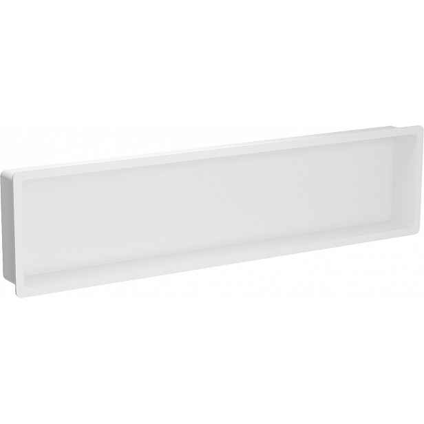 Mexen X-Wall-K Výklenková Police 122,7x30,7cm Bílý Konglomerát