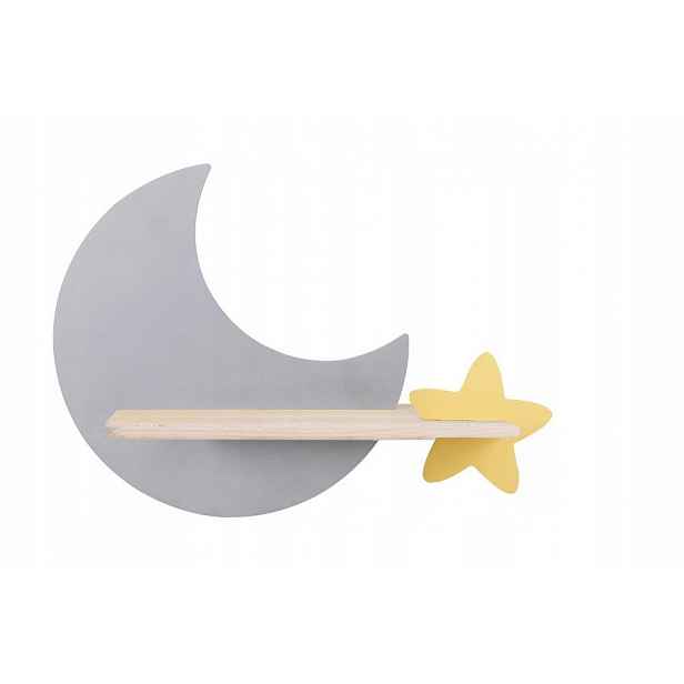 Nástěnná Led policová lampa 5W Kids Moon 21-75574 Candellux